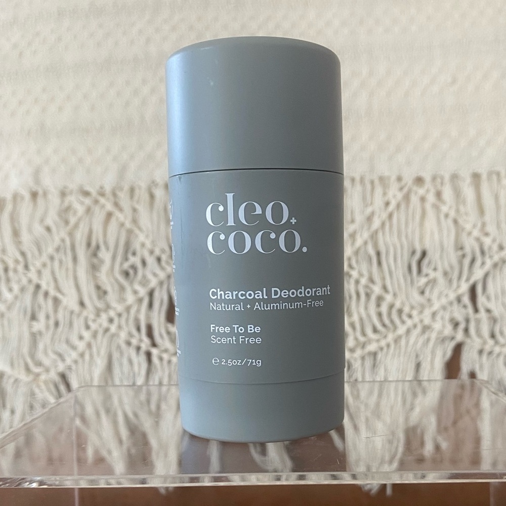 Cleo + Coco charcoal deodorant